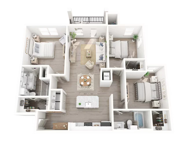 The Pecan 4301 floor plan